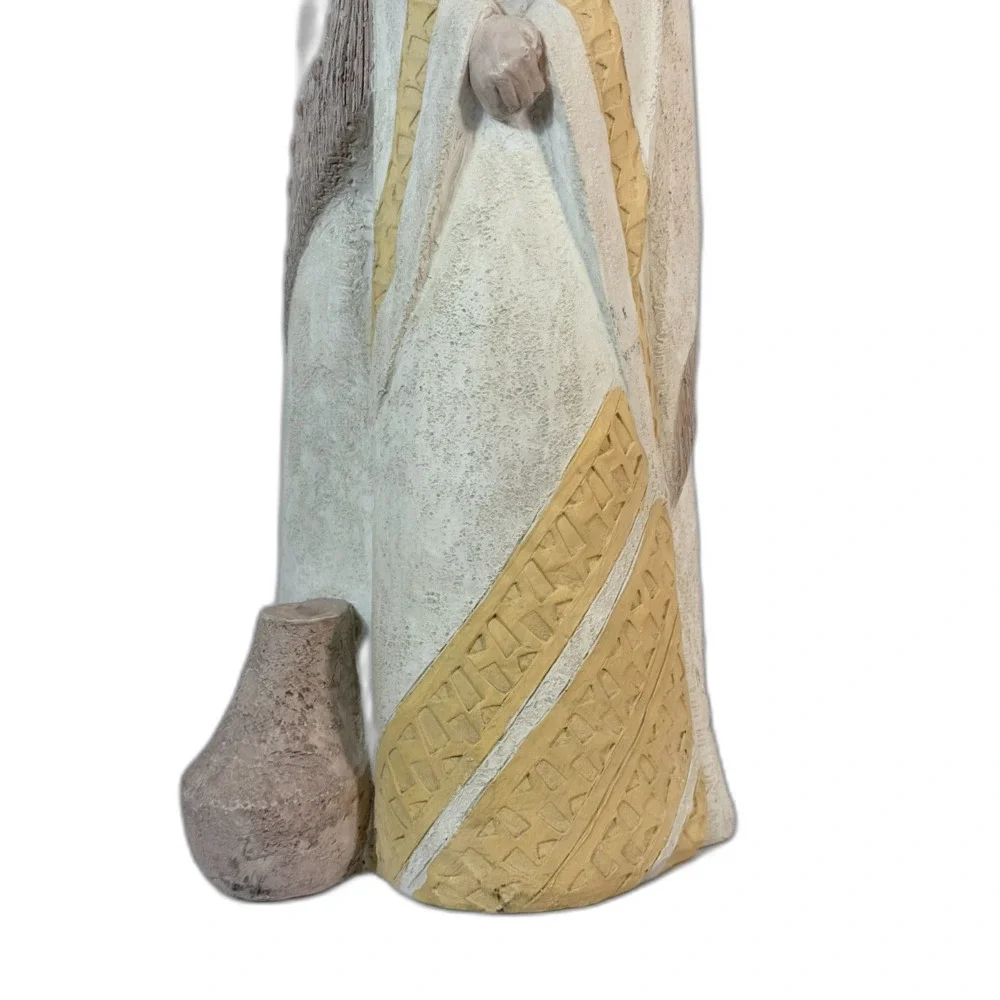 Austin Productions Earth Wind Fire Navajo Woman 23” Statue SW Earth Sculpture